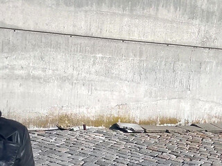 Soviet Monument Sex with the Anal Granny
