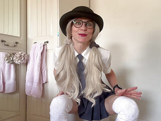 Curious Schoolgirl