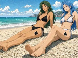 Queen Of Spades And Feet Anime (Erotic AI Arts)