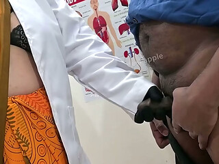 patient got SURPRISED doctor checking cock