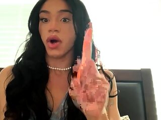 Amateur Solo Shemale Masturbation