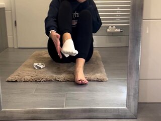 Asian Sexy Feet Foot Fetish Tease