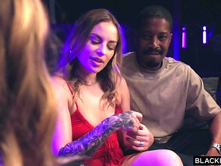 Anna Claire Clouds and Molly Little share BBC in threesome