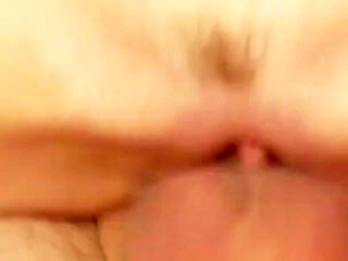 The blonde MILF has her shaved pussy fucked properly