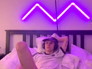 Young shy horny twink shows his hole
