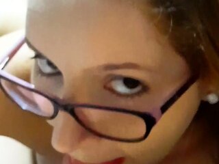 Sexy Teen Brunette Chick Handjobs POV