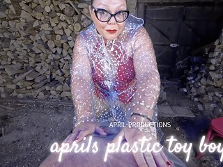 Aprils Plastic Toy Boy