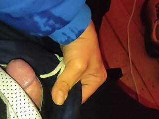 Dj Bro Pissing in Front of the Pc and Wet Pants VR the Mirror