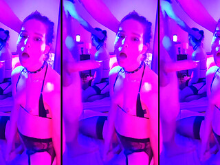 Colourful Oily Fuckfest with Melody
