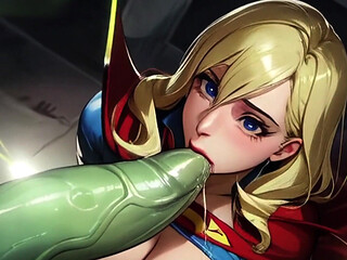 Supergirl Gets Gangbanged and Penetrated with Kryptonite