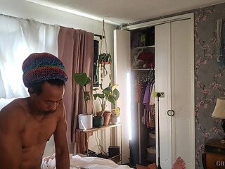Trans Foot-fetish & Flogging Ending with Hardcore Fuck