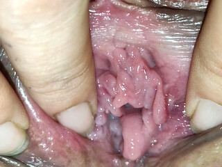 Close up and dripping