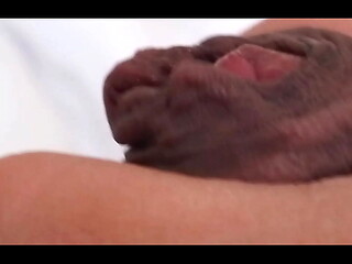 Slowly stroking my uncircumcised cock, extreme closeup. July 5, 2024.