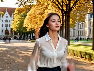 AI Teen Fucks Math Teacher - Young 18yo Student Classroom Sex