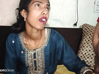 Indian Bhabi & Devar Hot Fingering & Footjob