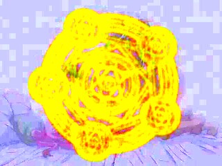 Deep Dream in the memory filled with secret passion