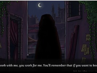 Fantasy-themed game parody begins with a boring intro to an exciting quest