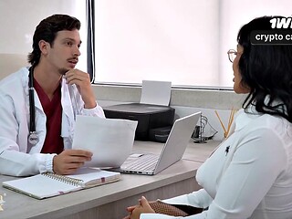Doctor Martix Pounds Manager Mariana Martix Roughly to Secure the Job in Marianas Anatomy Chapter 1