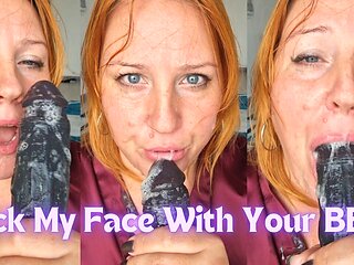 Fuck My Face with Your Big Black Cock