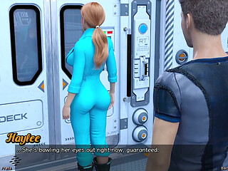 Stranded in Space - Choosing Between the Stepsisters Busty Red Head or the Beuatiful Busty Blonde Virgin