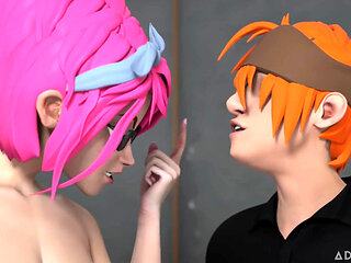 Hentai sex college episode 2 - big titty hentai milf begs for student's cum in front of the whole class!