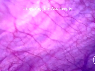 Look inside my Bladder as I push a Torch up my Ass