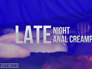 Late Night Anal Creampie Ft Lexxi Frost