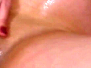 In 9th Month Pregnancy We Masturbate Tougher with Busty MILF Cyntia