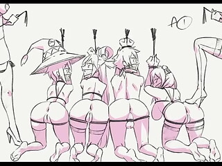 Parece que ela n&atilde_o deu sorte com a outra- hentai sex