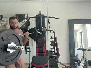 Macho Alpha Jerk off and Shoot in the Mirror