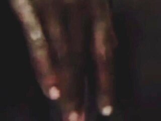 Horny Black Stepmmama Masturbating on Video Call with BBC Guy