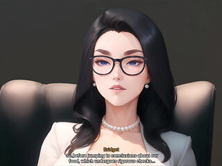 Animation MILF Gives the Newcomer Guy a Gentle, Passionate Hotel Welcome