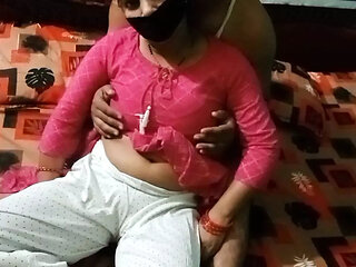 Indian bhabhi having romance with her lover.