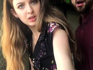 Cute amateur teens doggystyling booty pov