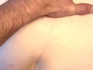 She loves having fun in both holes.