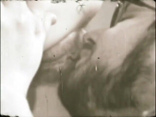 Vintage skinny blonde fucks her boyfriend