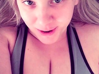 Blonde MILF with Big Boobs Playing Cam Free Porn