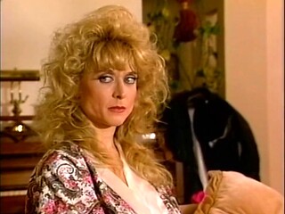 Nina Hartley the Blonde Big Tits MILF Sucks Big Cock
