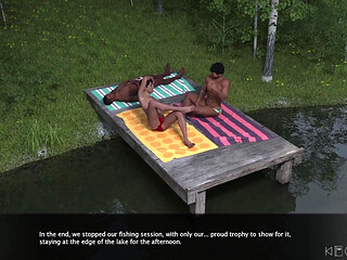 Summer Vacation - Two Gay Army Boys Kiss