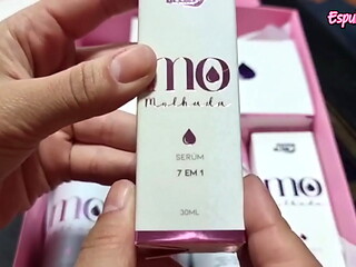 Influencer testing erotic products - Pepper Blend official - Wet line - body oil and others -ASMR