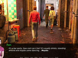 Erotica 4 - Riley, Ren and Lilly Dance at the Bar Then Plan a Night Together