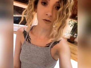Close up Of Teen Masturbating