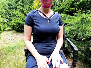 Wanilianna Returns in Stockings: Part 1  Amateur Mature Outdoor Squirting