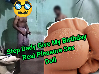 Birthday Give Step Son Sex Doll Real Pleasure Toy Gay Porn Part1