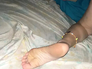 FS04 Step-Aunt Dry Humping My Monster Cock For Her Sore Back - Hairy Pussy Huge Ass MILF