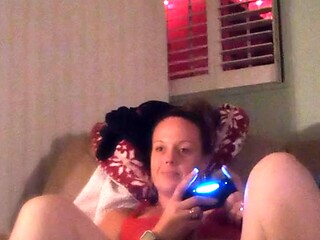 Unnoticed by her, the boyfriend secretly captures the moment she lovingly