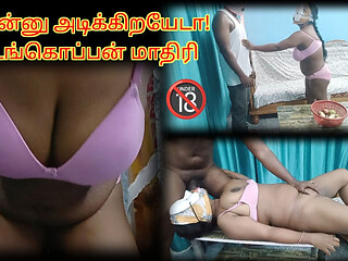 A Lustful Step Mother Unable to Control Her Feelings for Her Step Son - Full Tamil Dirty Talk with Moaning