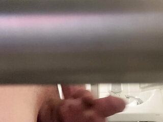 Horny at work had to jack off