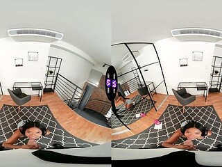 Ebony Cutie getting Sex Educated  Tmwvrnet