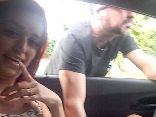 Wife Drives Car Commando to Solicit Info from Strangers